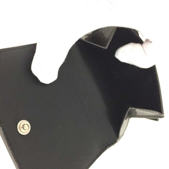 Balenciaga Gold Leather Wallet with Two Compartments and Snap Closure Coin Purse - Picture 2 of 7